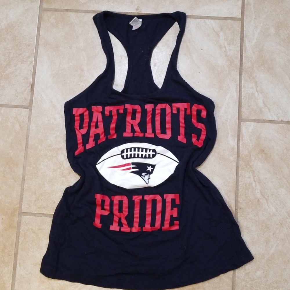 Patriots pink racerback **last chance**